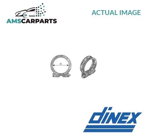 Exhaust system clip clamp - exhaust,