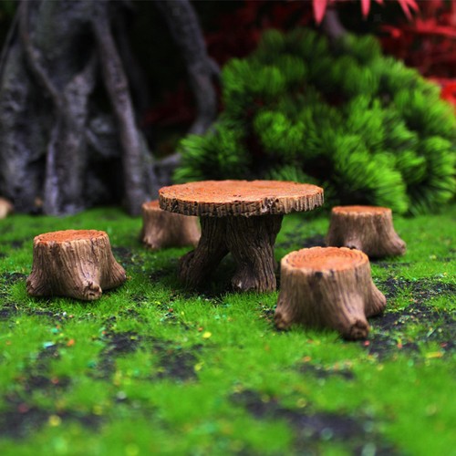 Garden stumps figurines - garden,