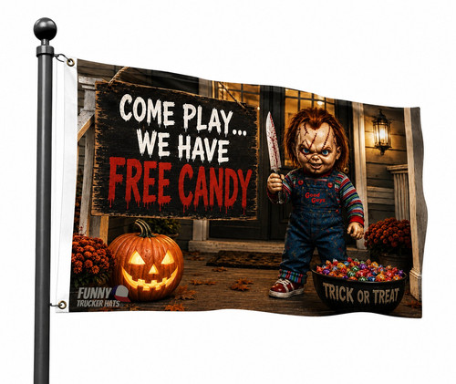 Come play have free candy - come,