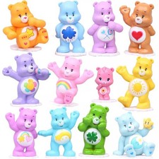 12PC Set rainbow Bears Care