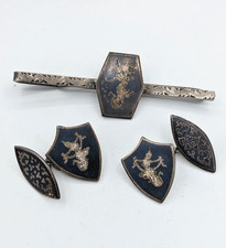 Vintage Siam Sterling Tie Bar