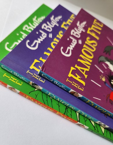 Enid blyton famous five - famous, colour