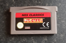 Pacman NES Classics Gameboy Advance Games