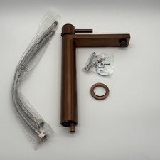 Tall Basin Mixer Tap Brushed