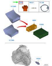 FORD RANGER T6 MK1 Cluster