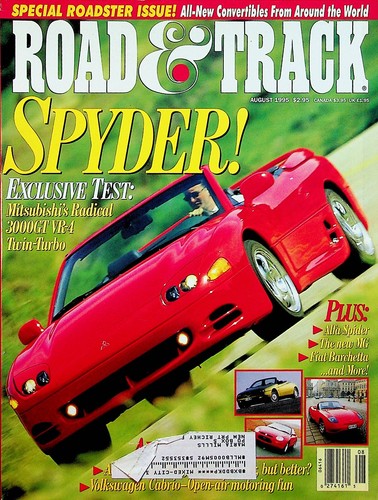 Road track magazine august - &,