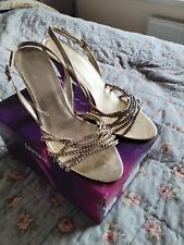 Sparkly, strappy FAITH sandals Size 6 Perfect occasion sandals. Rarely worn.