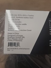 Bikeroo Wide Saddle Oversized