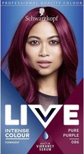 Schwarzkopf Live Range Intense Permanent Hair Colours or Semi-Permanent Hair Dye