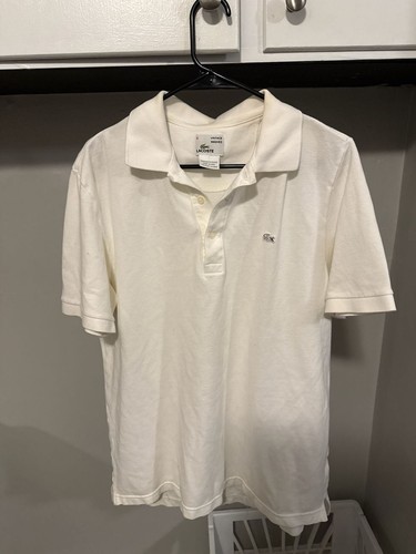 Lacoste vintage washed white - vintage,