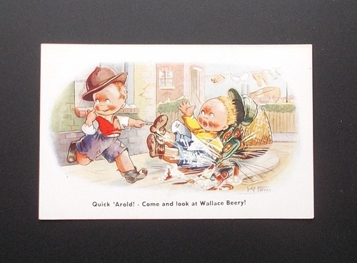 Vintage postcard artist - vintage, '