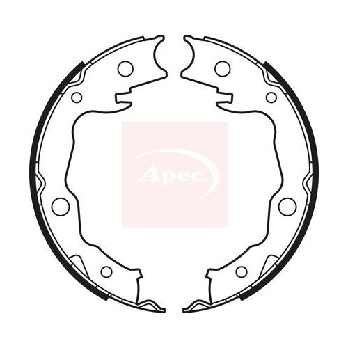 Apec brake shoe - apec,