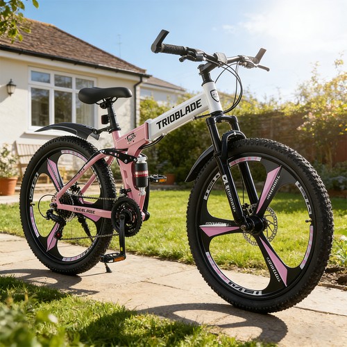 Folding mountain bike - folding,