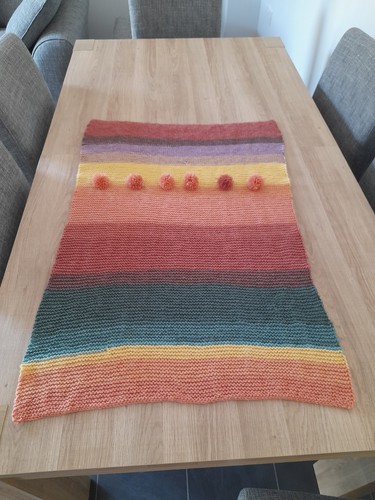 Handmade multicoloured knitted - multicoloured,
