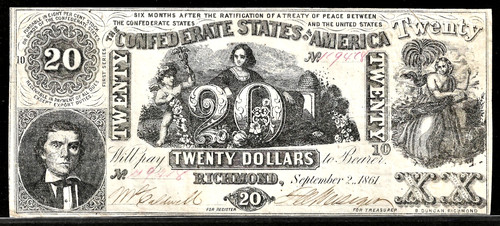 1861 csa confederate states - 1861,