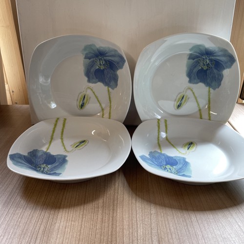 Viners blue poppy bowl - viners, of
