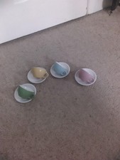 Retro Children's Tea Cups Set of 4 Vintage Style .