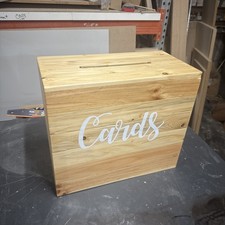 Wedding Card Box Handmade wooden