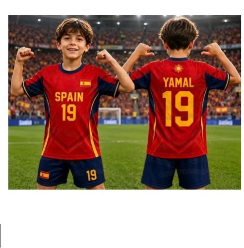 Spain home kids football - spain,