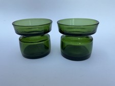 2X Vintage 1970s Dansk Green