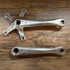 Sugino RD7000 Road Double Crank Arms 130BCD 175 Silver Square Taper