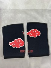 Akatsuki Anime Knee Sleeves Pair Compression Power Weight Lifting Support Brace