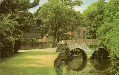 Postcard convent walk and - postcard,