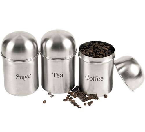 Set stainless steel tea - of,