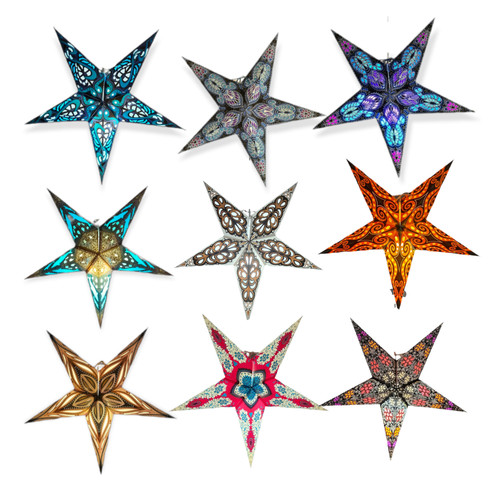 Large paper star lantern - large,
