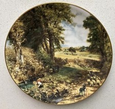 John Constable Collectible Plate ‘The Cornfield’ Crown Staffordshire National Ga