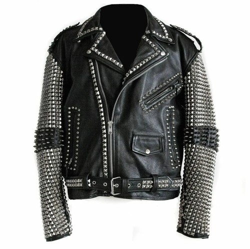 Men black punk - men's,