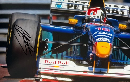 Johnny herbert hand signed - johnny,