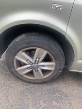 VW TRANSPORTER 17" INCH 5 SPOKE ALLOY WHEEL WITH TYRE 5X120 ET56 7J 215/60R17