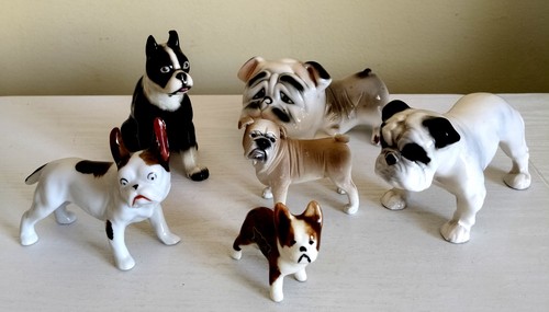 Vintage bundle of6 dog - bundle, x