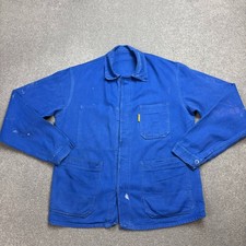 French Jacket Adult Small Blue