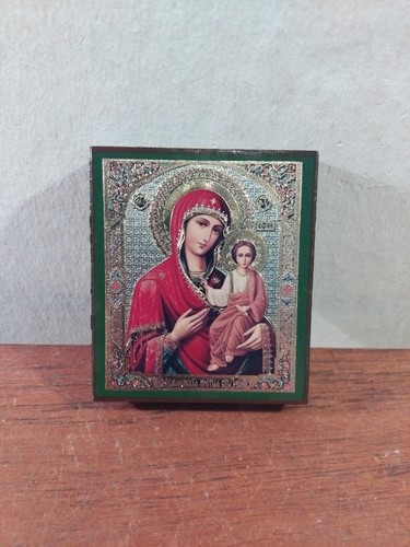 Vintage religious icon paper - religious,