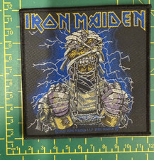IRON MAIDEN POWERSLAVE EDDIE WOVEN SEW ON PACKED PATCH OFFICIALLY LICENSED