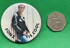 VINTAGE LARGE  THE FONZ PIN
