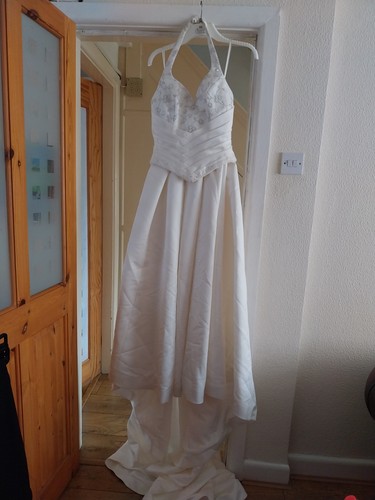 Wedding dress with separate