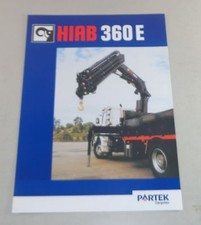 Brochure/brochure Hiab crane
