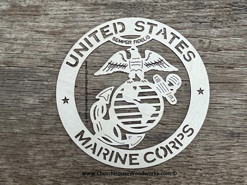 Wood marine corps laser - wood,