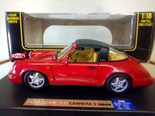 Anson 1:18th Scale 1990 Porsche 911 Carrera 2 Targa Mint Condition in Box