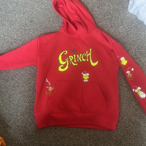 Boys grinch christmas jumper - boys,