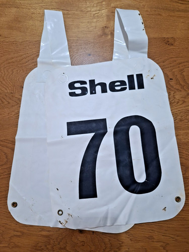 Vintage speedway racing - vintage, bib
