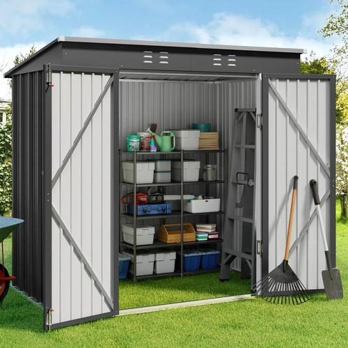 Outdoor storage shed - x, 4'