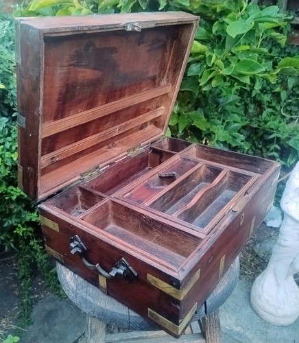 Antique 19thc anglo indian - antique, box