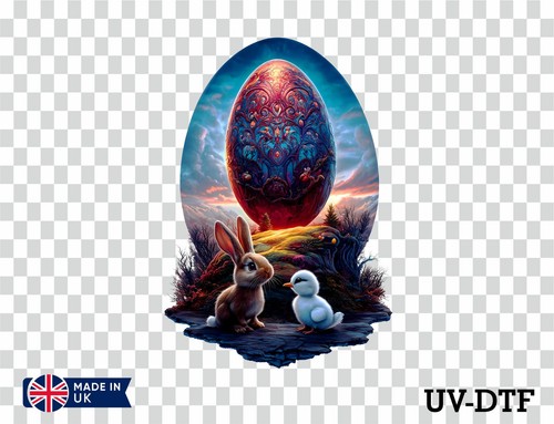 Easter egg dtf - easter, sticker