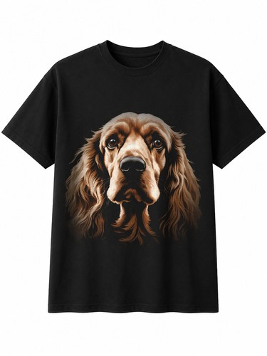 Cocker spaniel brushstroke dog - cocker,