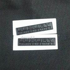 2x Black Matte LUXURY Limited