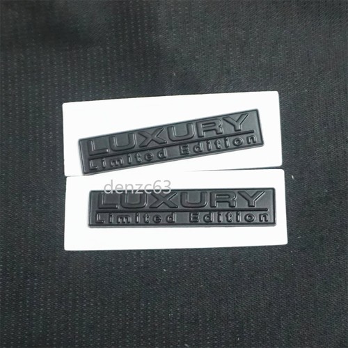 Black matte luxury limited - black,